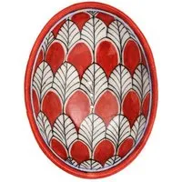 Tranquillo Tranquillo Seifenschale Blue Pottery, Rot, – Produktbild 2 von 3