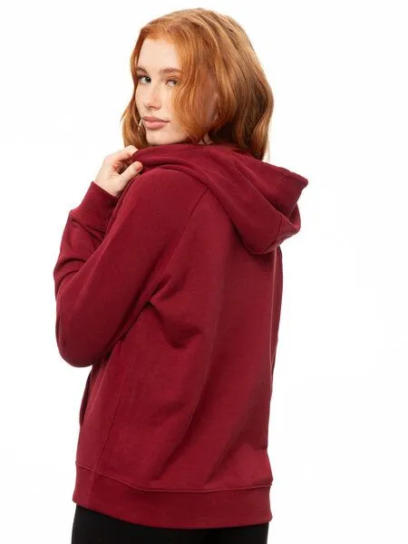 FellHerz FellHerz Damen Hoodie Kapuzenpullover, Rot, – Produktbild 4 von 5