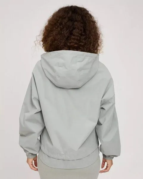 Mazine Mazine Leichte Übergangsjacke Layer Look Light - aus recyceltem Polyester, Aqua grey (grau), – Produktbild 3 von 4