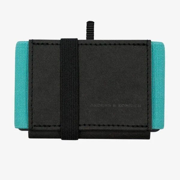 ANDERS & KOMISCH ANDERS & KOMISCH Kleiner Geldbeutel mit Münzfach - MINI PRO Wallet, Black, – Produktbild 2 von 8