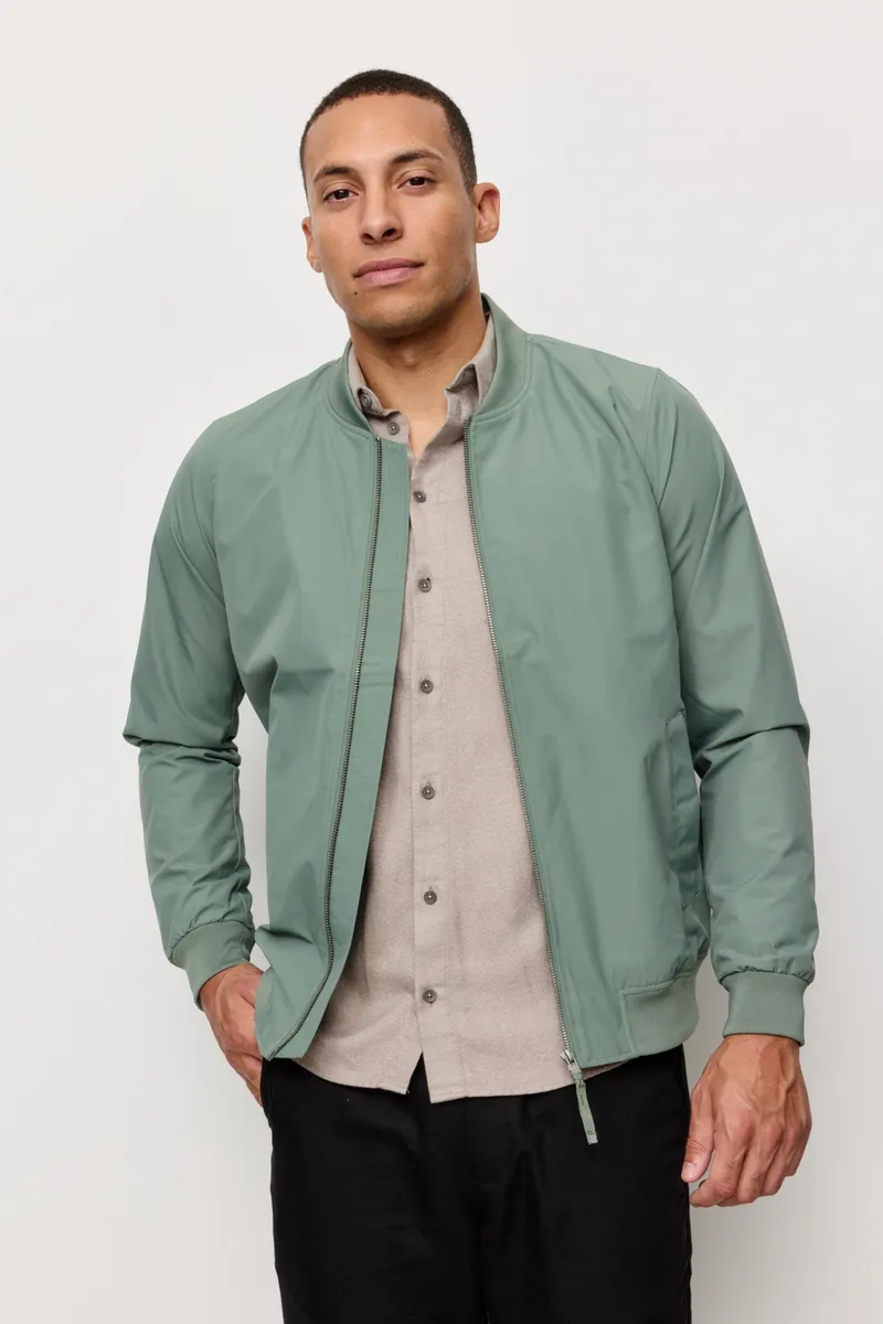 recolution Recolution Herren vegan Blousonjacke Aspen Khaki, Grün, – Produktbild 2 von 2