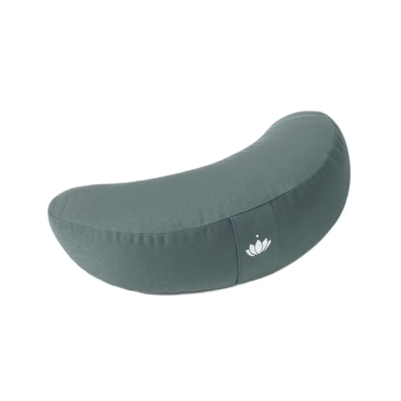 Lotuscrafts Coussin de Yoga in Form eines Croissants Lotuscrafts Shanti, Vert, – Produktbild 1 von 1