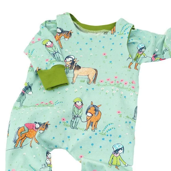 Sternchenwolke Sternchenwolke BIO Strampler "Ponyliebe" – Produktbild 2 von 3