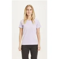 KnowledgeCotton Apparel KnowledgeCotton Apparel T-Shirt - ROSA - aus Bio-Baumwolle, Lila (pastel lilac), – Produktbild 1 von 1