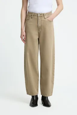Kings Of Indigo Kings of Indigo Damen vegan Jeans Leila Dunkelbeige – Produktbild 1 von 1