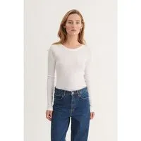 Basic Apparel Basic Apparel Langarmshirt Vegan - Arense LS Tee, Weiß, – Produktbild 1 von 1