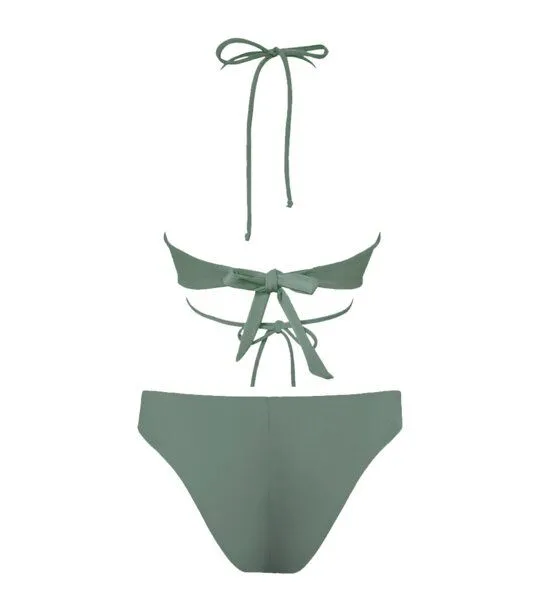 Anekdot Anekdot Bikini Set Versatile Top + Skyline Slim Slip, Sage (green), – Produktbild 2 von 2