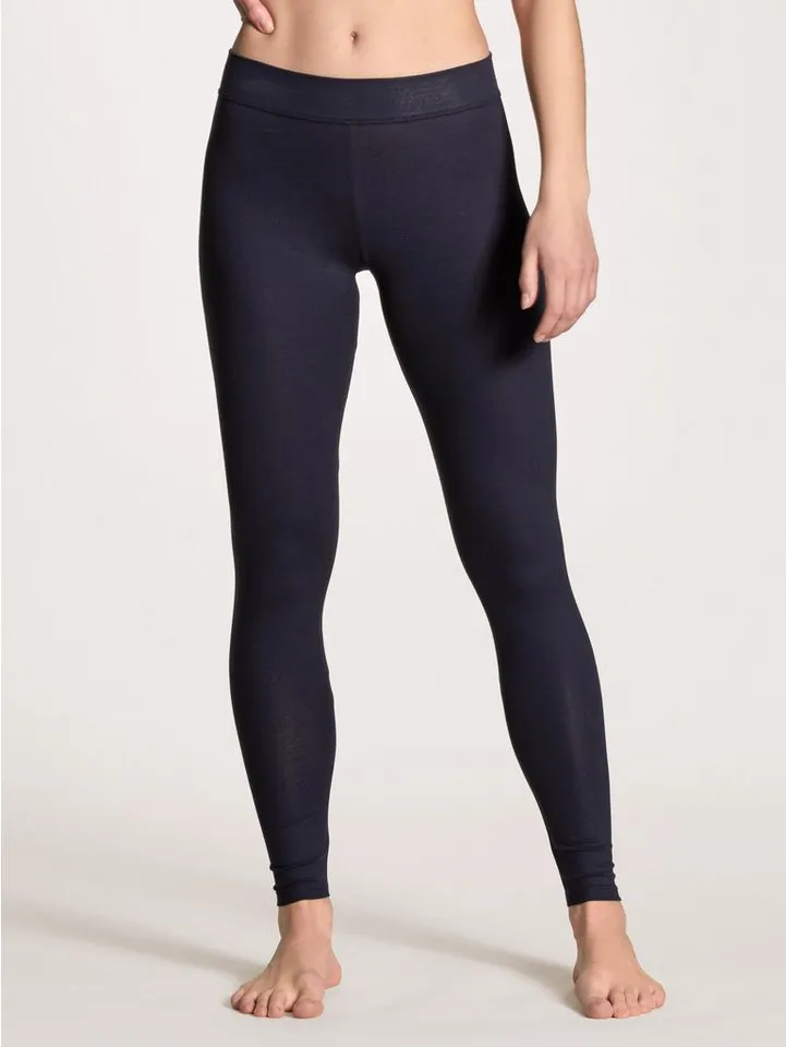 CALIDA CALIDA Leggings Elastic elastisch, hoch geschnitten, Singel Jersey Qualität, bequem, weich, Blau, – Produktbild 1 von 4