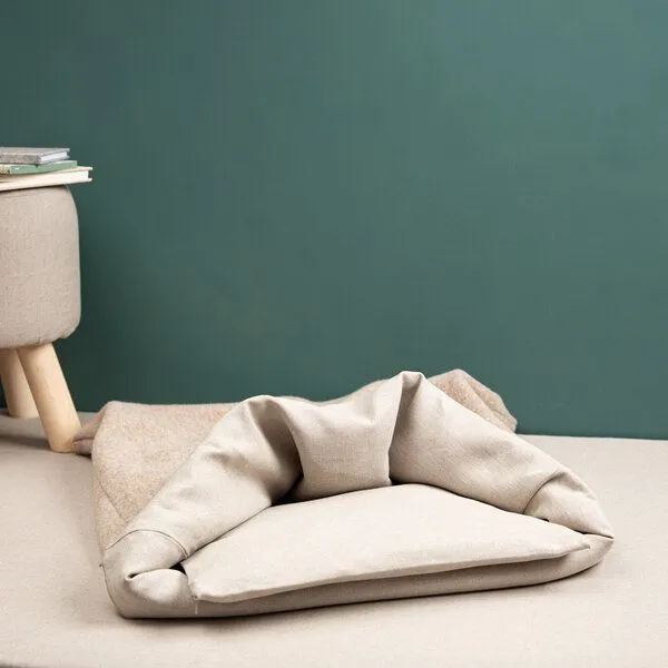 nahtur-design nahtur-design Komfortkissen für den Kuschelsack für Hunde | 100% Schurwolle – Produktbild 6 von 8