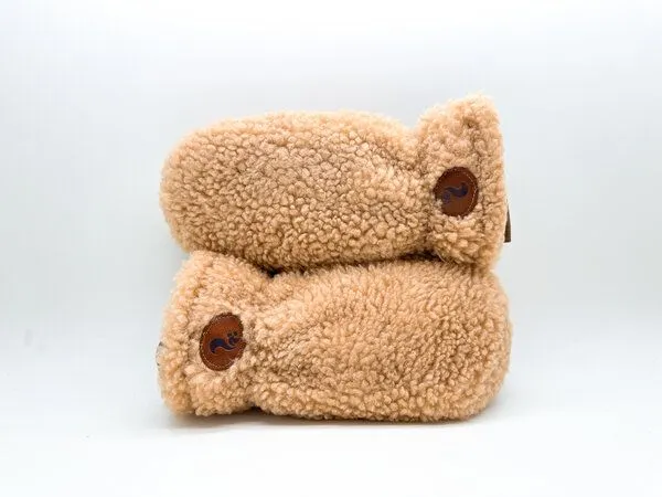 thies Handschuhe "thies 1856 ® Sheepskin Gloves / Mittens" aus Schaffell, Beige, – Produktbild 2 von 4