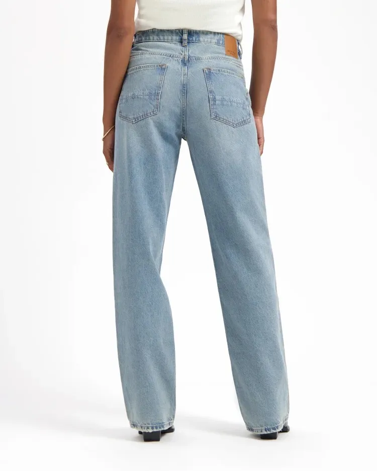 Kuyichi Kuyichi Damen vegan Jeans Loose Straight Izabella Vintage Blau, Hellblau, – Produktbild 1 von 2