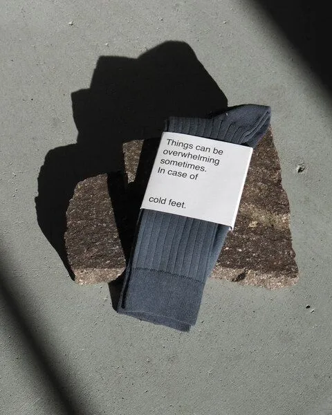 JAN N JUNE JAN N JUNE SOCKEN AUS BIO-BAUMWOLLE, Turbulence, – Produktbild 1 von 1