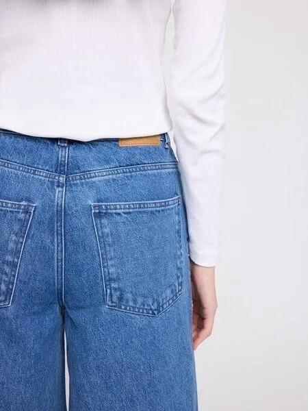 Mazine Mazine Damen Jeans im Barrel-Style aus 100% Bio-Baumwolle, Mid blue (blau), – Produktbild 3 von 4