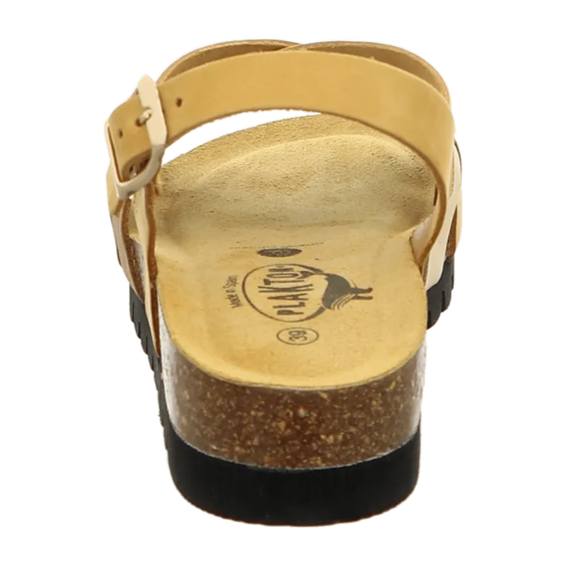 Plakton Plakton Bequeme Sandalen für Damen, Braun, – Produktbild 4 von 7