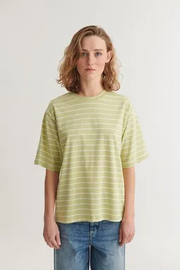 Basic Apparel Basic Apparel Gestreiftes T-Shirt RAJA aus Bio-Baumwolle – Produktbild 1 von 1