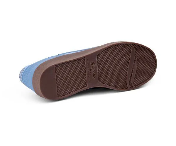 Genesis Footwear Genesis Footwear G-Volley OneColourWorld - Vegan Women Sneaker, Blueish / d. gum (blau), – Produktbild 4 von 4