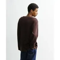 Rotholz Rotholz - Longsleeve Relaxed, Braun (dark brown), – Produktbild 1 von 1
