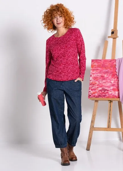 Heidekönigin Heidekönigin Jeans Pumphose, Blau (denim), – Produktbild 4 von 4
