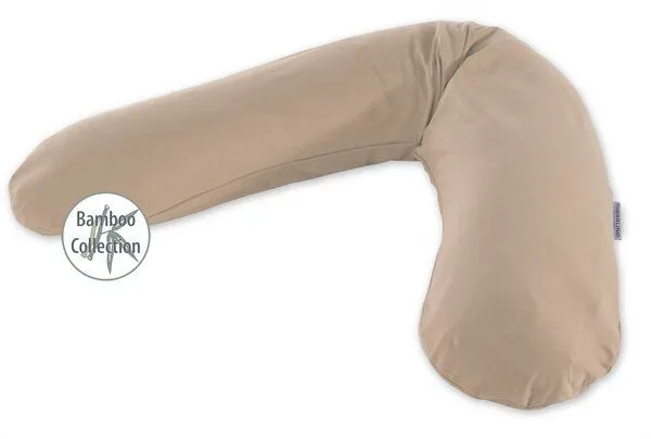 Theraline Das Original Theraline inkl. Bezug Dessin Bamboo Collection Bio-Baumwolle+Bambus, Cappuccino, – Produktbild 2 von 4