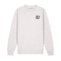 LIGARTI Bestickter Pullover – Ollie der Skater-Wurm – LIGARTI Tiermanufaktur – Produktbild 1 von 1