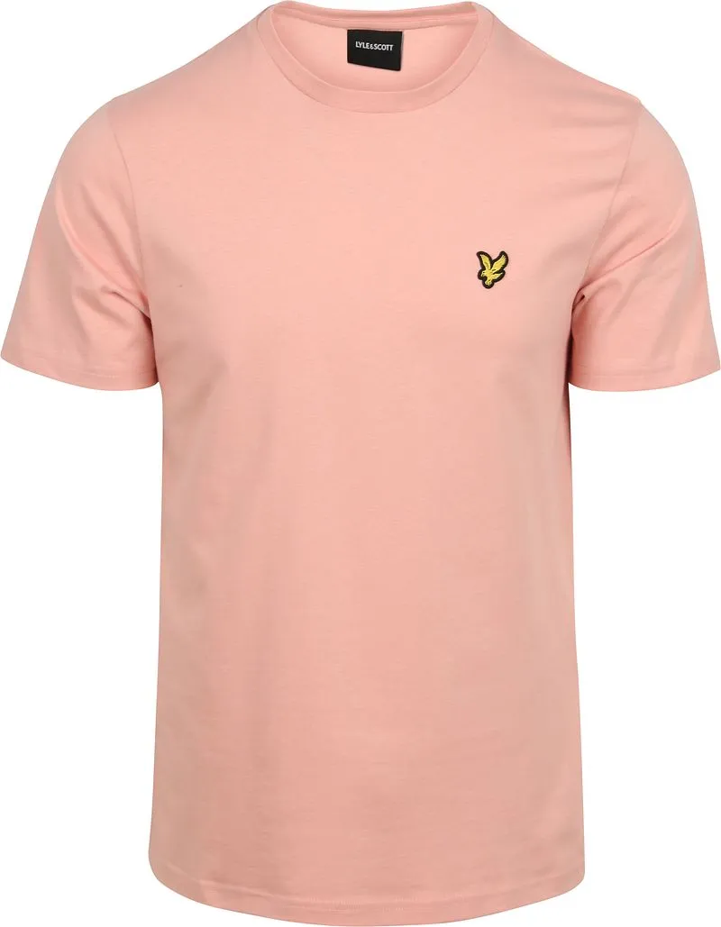 Lyle and Scott Lyle and Scott T-Shirt Honeycomb Rosa - Größe L, Pink, – Produktbild 2 von 5