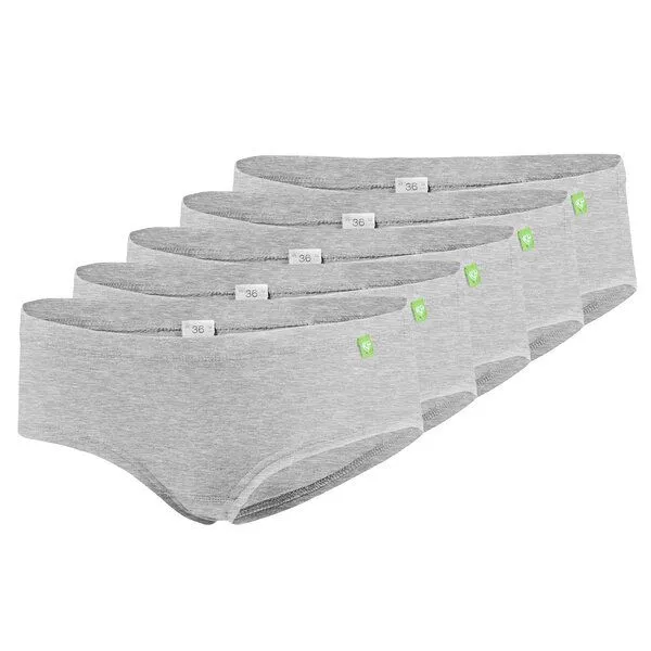 kleiderhelden kleiderhelden HipHopster 5er Pack Unterhose, 5x grau, – Produktbild 1 von 4