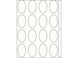 endi haft endi haft 320 Etiketten oval 37 mm – Produktbild 1 von 1