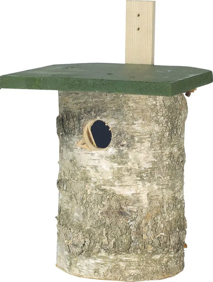 Wildlife Nistkasten CJ Wildlife Nisthöhle Birkenholz grün LxBxH, Beige|grün, – Produktbild 2 von 3
