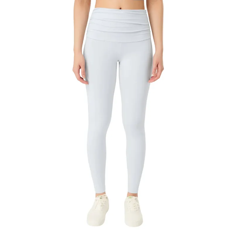mandala Leggings Damen Mandala Pilates, Bleu, – Produktbild 1 von 1