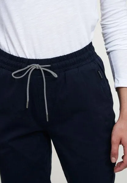 recolution Damen Jogg Chino aus Bio-Baumwoll Mix - CALATHEA - recolution, Dark navy (blau), – Produktbild 7 von 7