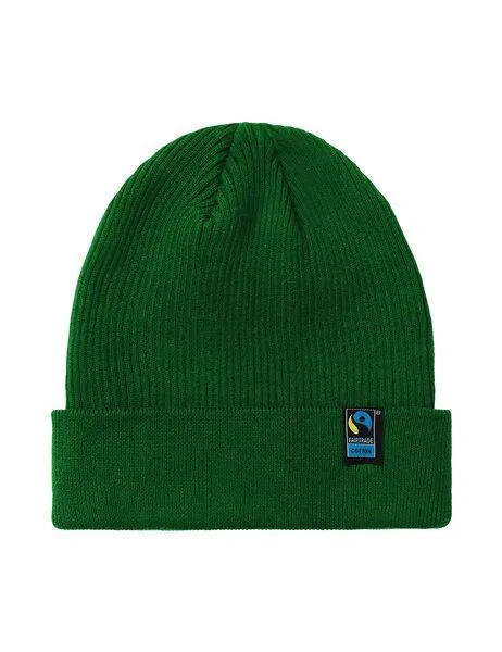 Neutral Neutral Damen / Herren Mütze Mixed Knit Beanie Winter, Bottle green, – Produktbild 2 von 4