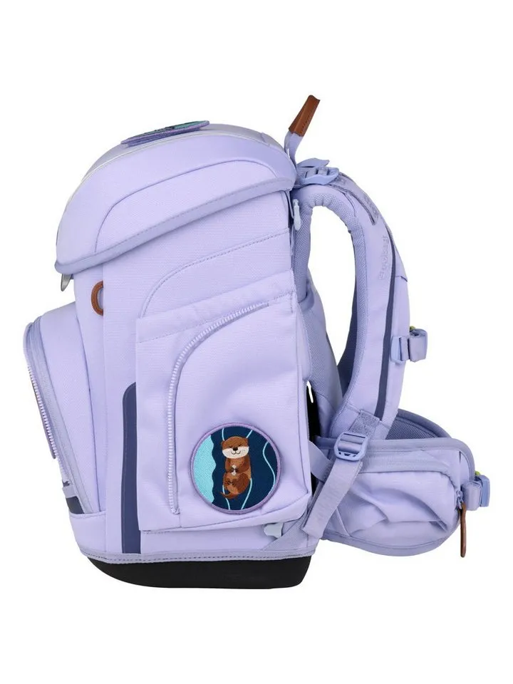 Ergobag Ergobag Schulranzen cubo Set (5-tlg., 5-teiliges Set), größenverstellbares Rückensystem, Lila, – Produktbild 4 von 5