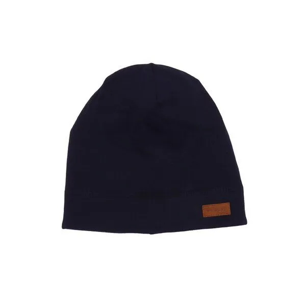 Walkiddy Baby Beanie GOTS zertifiziert, dunkelblau, Bio-Baumwolle, weich & elastisch, bequem – Walkiddy – Produktbild 1 von 1