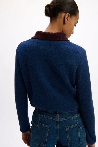 Stapf Damen Pullover Nicla, Ozean, – Produktbild 3 von 4