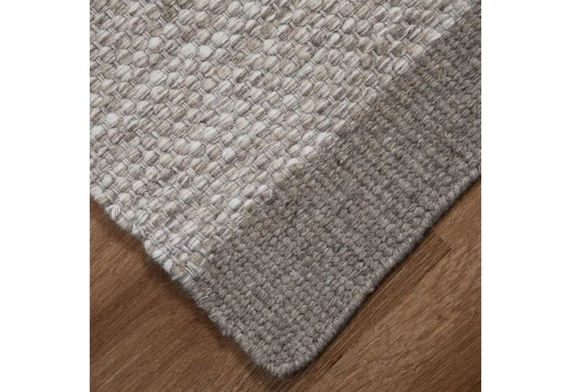 Steffensmeier Wollteppich Berlin, Rechteckig, Grau, – Produktbild 3 von 5