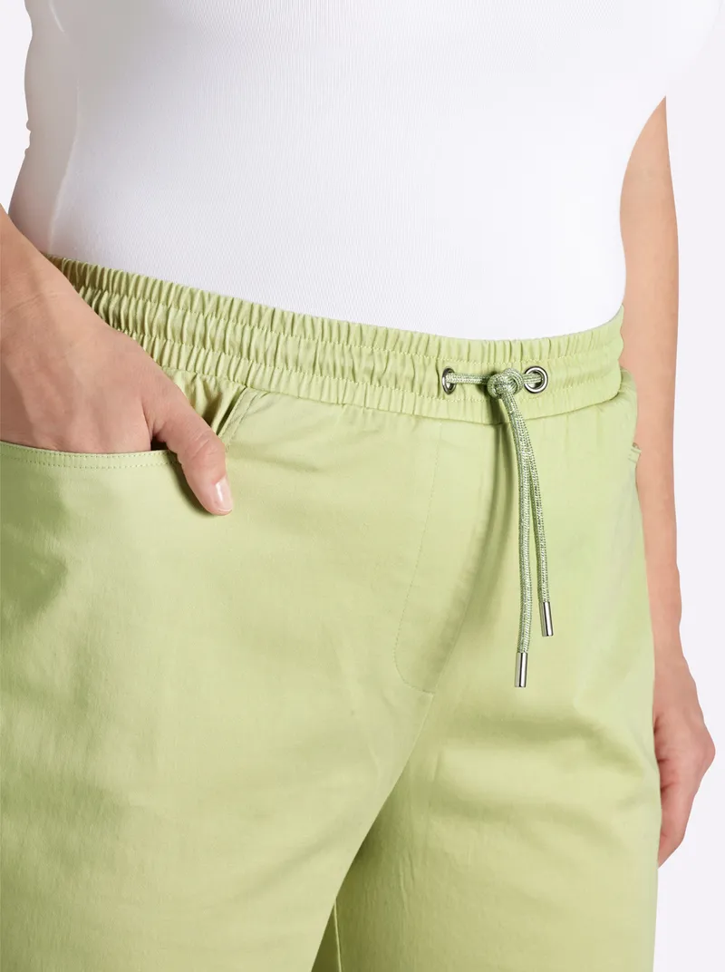 sheego Jogg Pants, Pistazie, – Produktbild 1 von 2