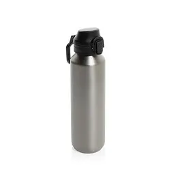 XD Collection Via RCS Re-Steel Sportflasche mit Verschluss, 600ml, silber – Produktbild 1 von 1