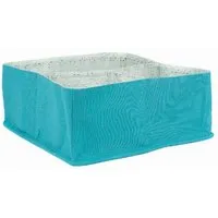 El Puente El Puente Bad-Organizer "Ocean Breeze" | Fair Trade & Handmade aus Indien, Petrol, – Produktbild 1 von 1
