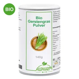 ALLPHARM Bio Gerstengras Pulver Allpharm – Produktbild 1 von 1