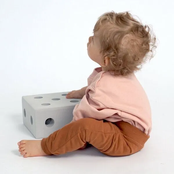 Orbasics Orbasics Baby Oh So Easy Pants aus zertifizierter Bio-Baumwolle, Caramel cookie, – Produktbild 2 von 4
