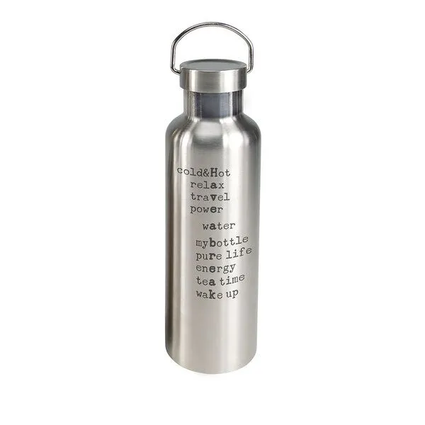 Contento Contento ToGo Edelstahl Trinkflasche 750ml "Have a Break" – Produktbild 1 von 2