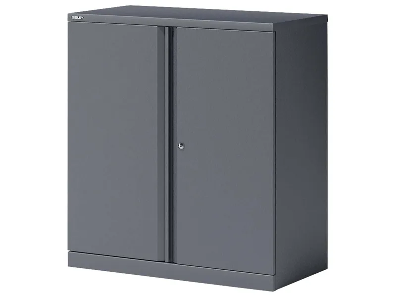 Bisley Bisley Flügeltürensch. "Essentials" 2OH, Breite 91,4 cm anthrazitgrau – Produktbild 1 von 1
