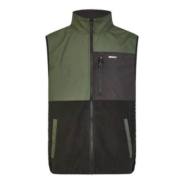 Iriedaily Iriedaily Auf Deck Fleece Vest, Night olive (grün), – Produktbild 1 von 3