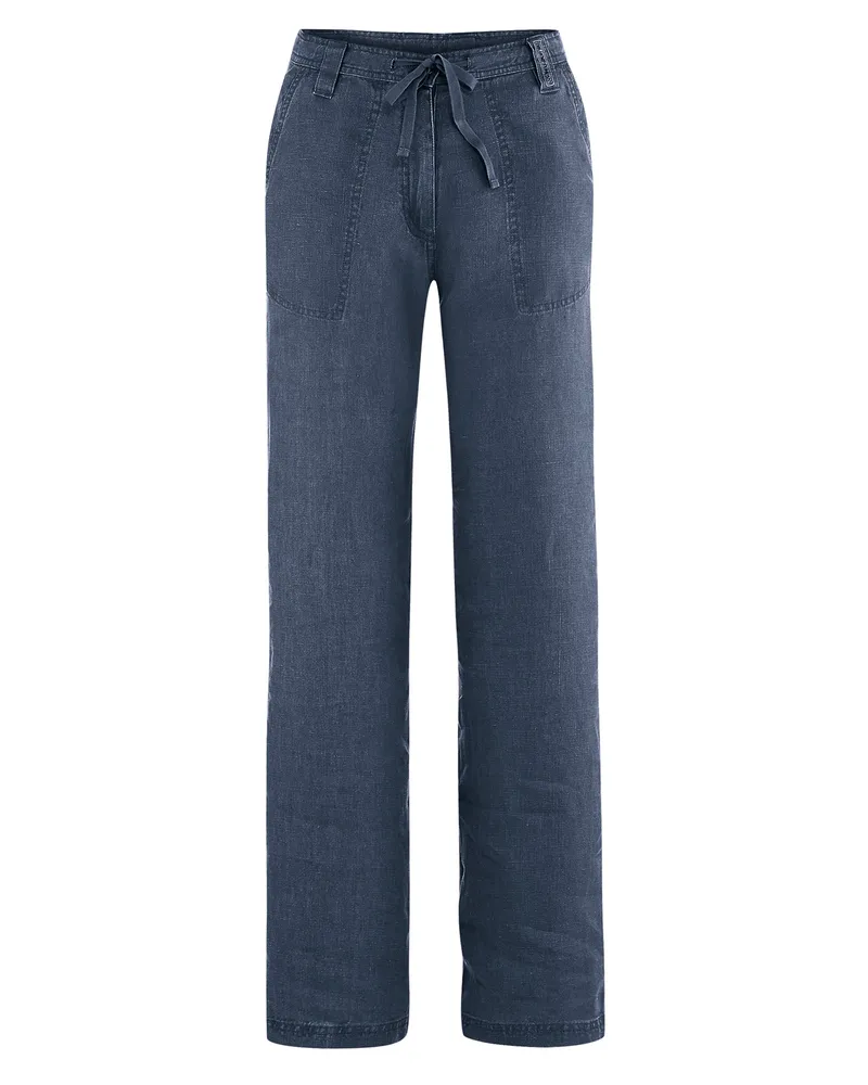 HempAge Hempage Damen vegan Hose Airy Summer In Wintersky Blau, Blau, – Produktbild 1 von 1