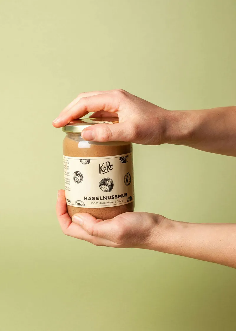 KoRo Haselnussmus 500 g – Produktbild 5 von 5