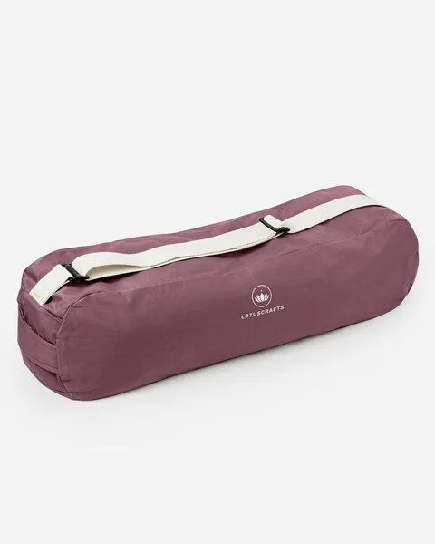 Lotuscrafts Lotuscrafts Yogatasche Pune 100 % Baumwolle (kbA), Aubergine, – Produktbild 1 von 4