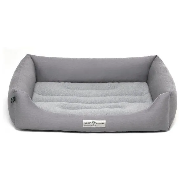 HOUND & NATURE HOUND & NATURE Öko Hundebett BERN, Hellgrau, – Produktbild 2 von 7