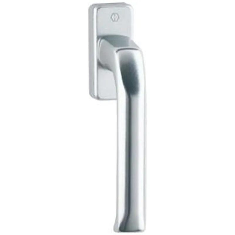 HOPPE Hoppe DK-Fenstergriff, VK7, DL/DR, ALU, 013/U34, London, mit VKstift, verd.versch, F8019 – Produktbild 1 von 1