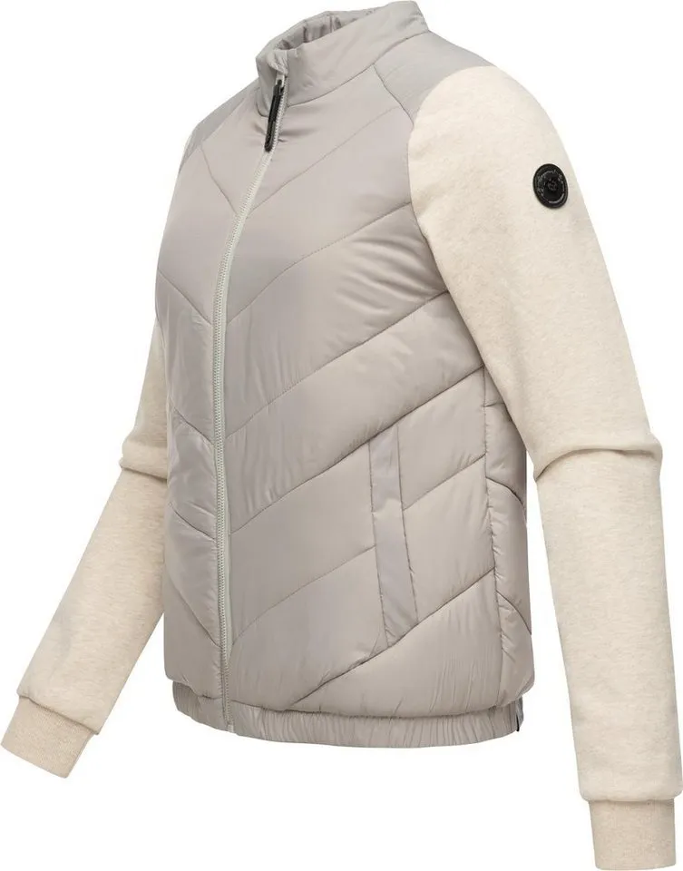 ragwear ragwear Outdoorjacke Zabava Leichte gesteppte Übergangsjacke mit weichen Ärmeln, Braun, – Produktbild 3 von 4