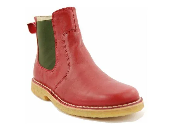 Grünbein Shoes Grünbein Shoes Grünbein Stiefelette Irma rot – Produktbild 2 von 2